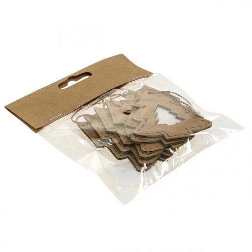 Artikel Kerstboomdecoratie ster dennenhart papier 7cm 36st