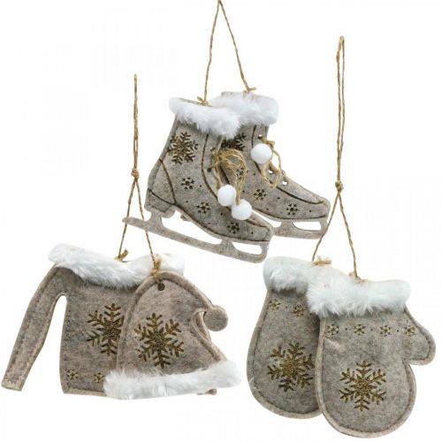 Floristik24 Kersttrailer vilt wintermotieven 7×12cm 6st