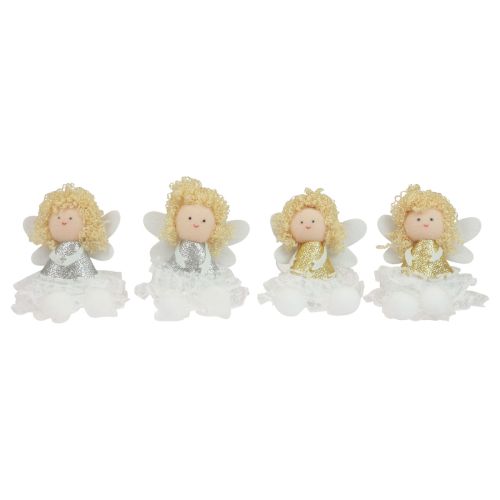 Artikel Engel hanger boomdecoratie Kerstdecoratie H13,5cm 4 stuks