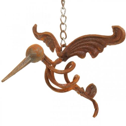 Artikel Kolibrie tuindecoratie patina metalen vogel om op te hangen 24×19cm