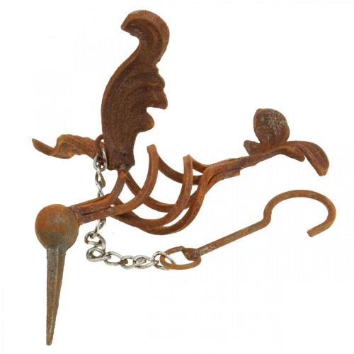Floristik24 Kolibrie tuindecoratie patina metalen vogel om op te hangen 24×19cm