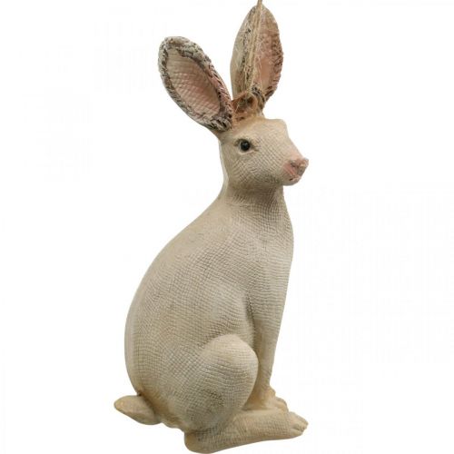 Artikel Paashaas figuur om op te hangen Paasdecoratie polyresin H9.5cm 4st