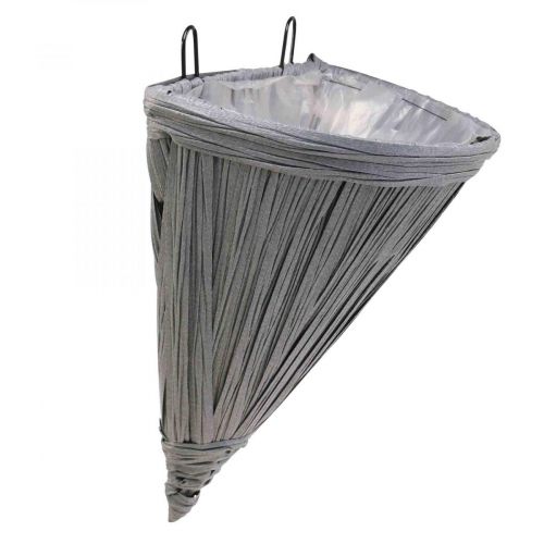 Artikel Hangpot grijs Bloempot voor hanglamp 30×17cm
