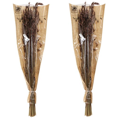 Artikel Haver droogdecoratie droog gras bruin L64cm 70-75g 2st