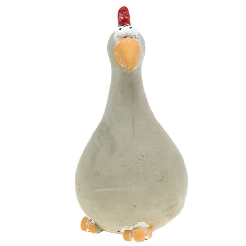 Floristik24 Decoratieve figuur haan beton H20,5cm