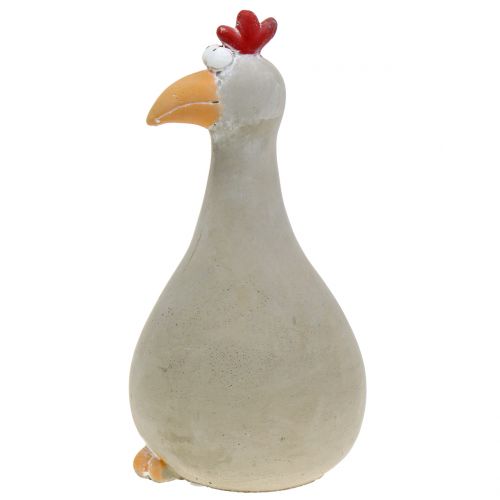 Floristik24 Decoratieve figuur haan beton H20,5cm