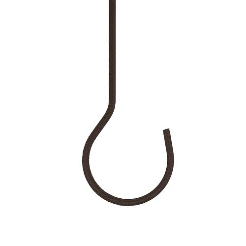 Floristik24 Haak bruin L 25cm 12st