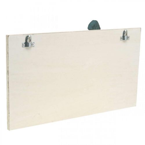 Floristik24 Strandgarderobe, maritieme houten decoratie, boothaakrek Shabby Chic L33cm