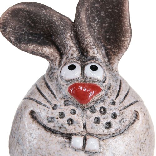 Floristik24 Decoratief konijnenrandkrukje konijntje 6,5×7×9,5cm 3 st
