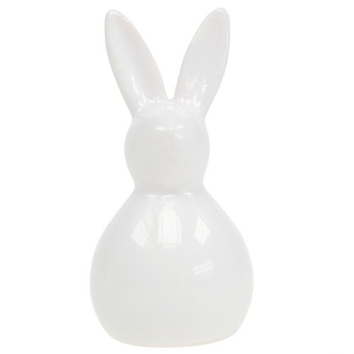 Bunny keramiek wit 7.5cm 6st | Floristik24.nl