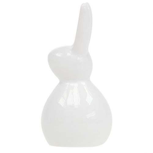 Bunny keramiek wit 7.5cm 6st | Floristik24.nl