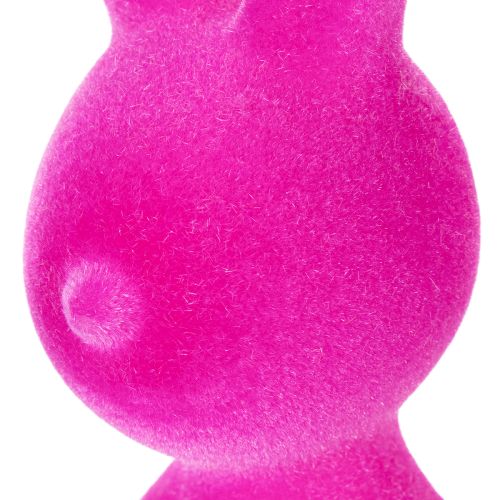 Artikel Decoratief zittend konijn als blikvanger voor de lente in de woonkamer of op kantoor, 22 cm, 2 stuks