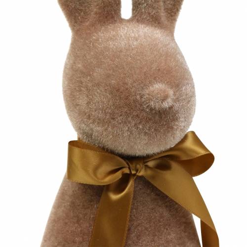 Floristik24 Gevlokt konijn bruin H42cm