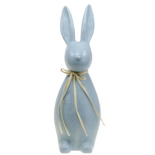 Floristik24 Paashaas Groot Blauw H47cm