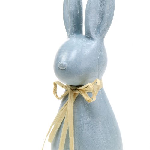 Floristik24 Paashaas Groot Blauw H47cm