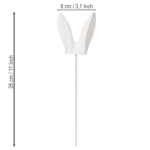 Artikel Konijnenoortjes voor feestelijke paasvieringen en -decoraties, 28 cm, 8 stuks