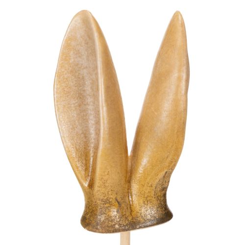 Tuinsteker met konijnenoren, lentefiguurtje voor tuin en paasdecoratie, 29 cm, 4 stuks