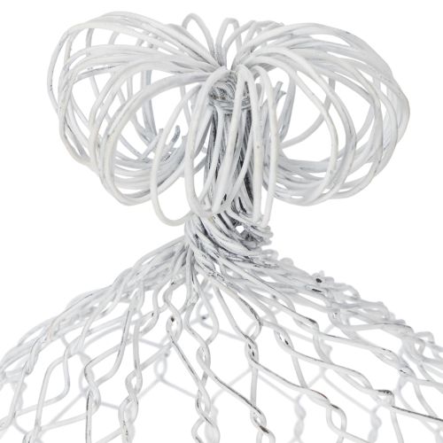 Artikel Vintage draadbel voor rustieke tafeldecoratie in landelijke stijl, 23 cm