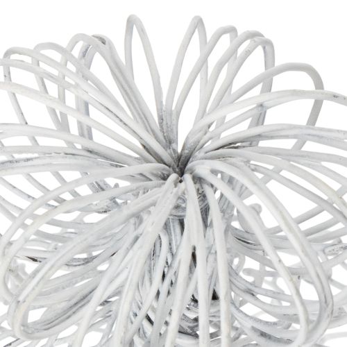 Artikel Vintage draadbel voor rustieke tafeldecoratie in landelijke stijl, 23 cm