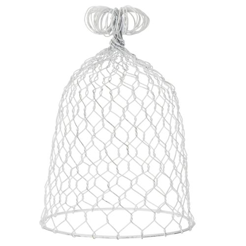 Artikel Vintage draadbel voor rustieke tafeldecoratie in landelijke stijl, 23 cm