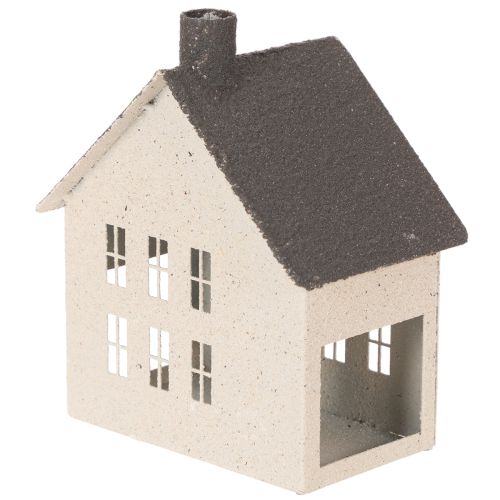 Metalen vuurtorenlantaarn decoratie 16 cm | Floristik24.nl