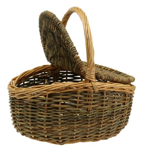 Floristik24 Picknickmand wilg 40cm x 30 cm H20cm