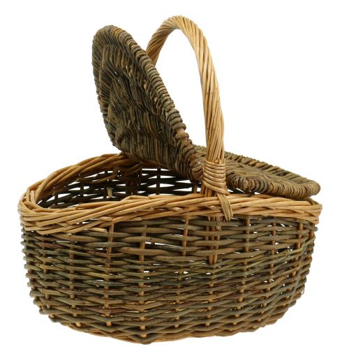 onderdak ideologie groep Floristik24.nl Picknickmand wilg 40cm x 30 cm H20cm - goedkoop online kopen