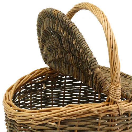 Floristik24 Picknickmand wilg 40cm x 30 cm H20cm