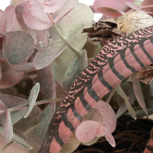 Floristik24 Deurkrans eucalyptus eucalyptuskrans kunstherfst Ø35cm