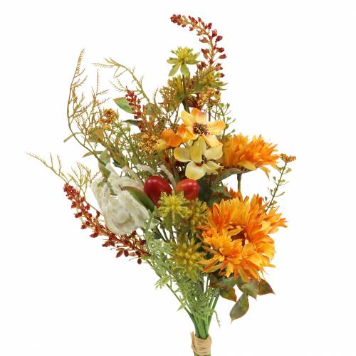 Floristik24 Boeket bloemen herfst oranje 40cm
