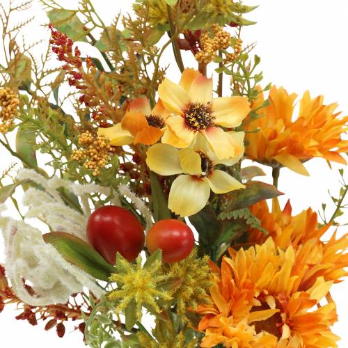 Floristik24 Boeket bloemen herfst oranje 40cm