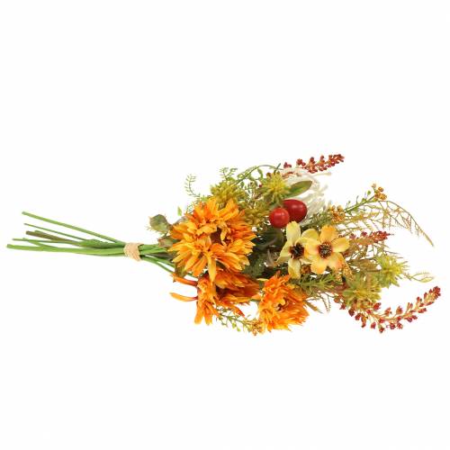 Floristik24 Boeket bloemen herfst oranje 40cm