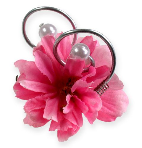 Artikel Trouwspeld met parels, zilver 8cm 24 st