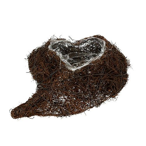 Floristik24 Hart voor het planten van de natuur 20x30cm H9cm