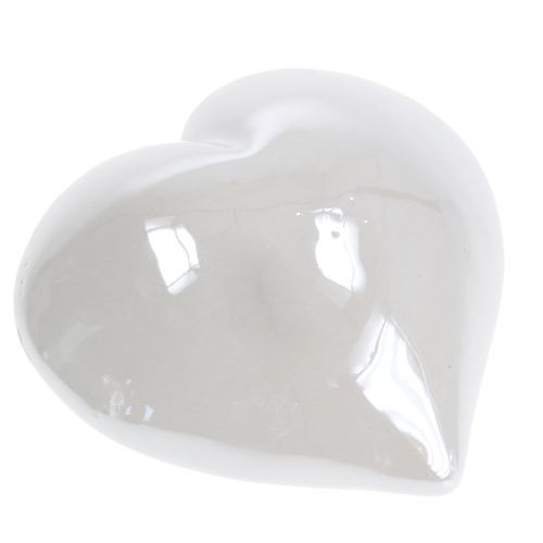 Floristik24 Hartwit parelmoer 7cm 4st