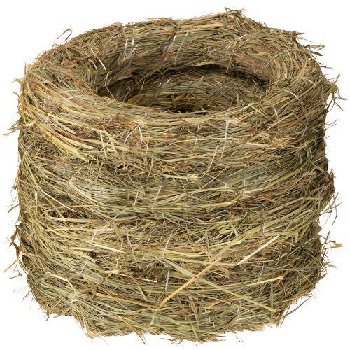 Artikel Hooikransen, natuurlijke tafeldecoratie, deurkrans, 26-27cm, 5 stuks