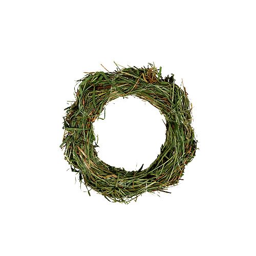 Floristik24 Hooikransen 18cm decoratieve hooikrans 5 st