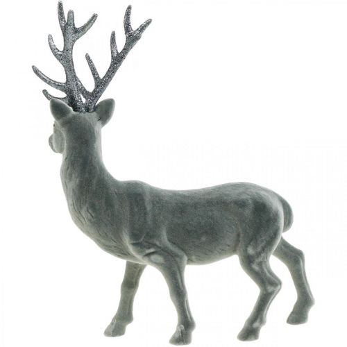 Artikel Decoratief Hert Decoratief Figuur Decoratief Rendier Antraciet H40cm