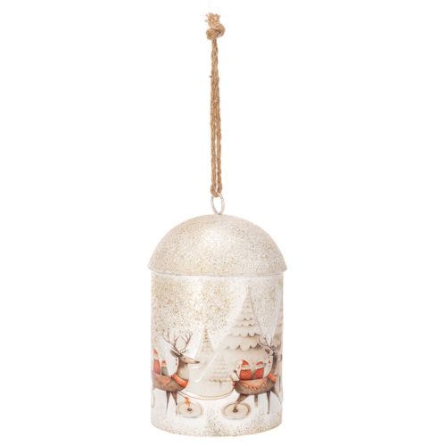 Bel met kerstmotief om op te hangen, 26 cm kopen | Floristik24.nl