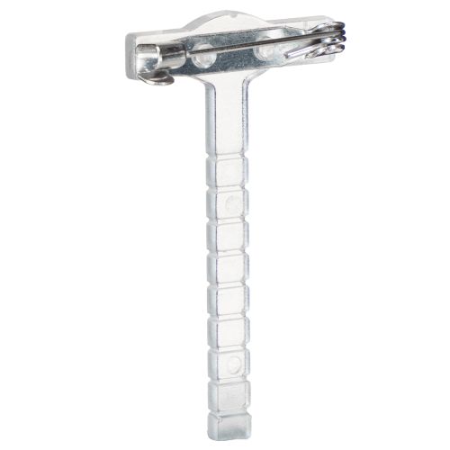 Artikel Bruiloft revers spelden transparant/zilver 5 cm 50 stuks