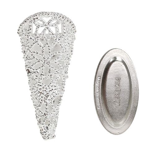 Artikel Trouwspeld met magneet, zilver 4,5cm
