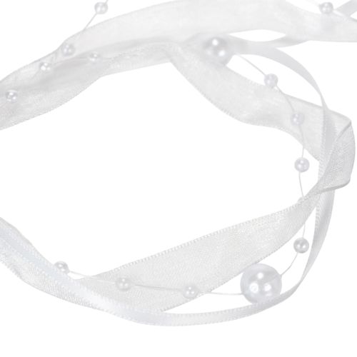 Artikel Trouwlint wit 20 mm 5 m