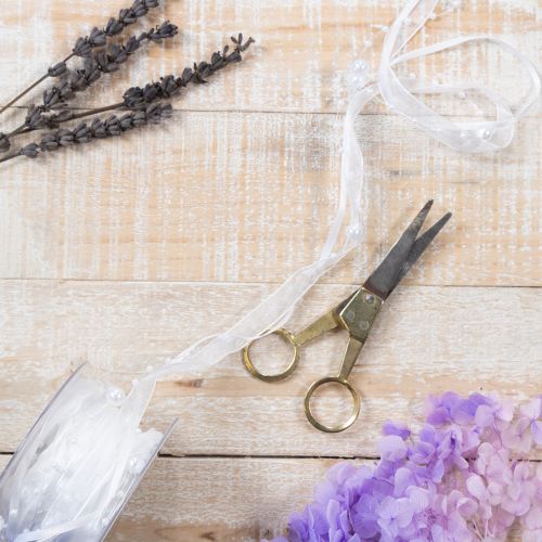 Artikel Trouwlint wit 20 mm 5 m