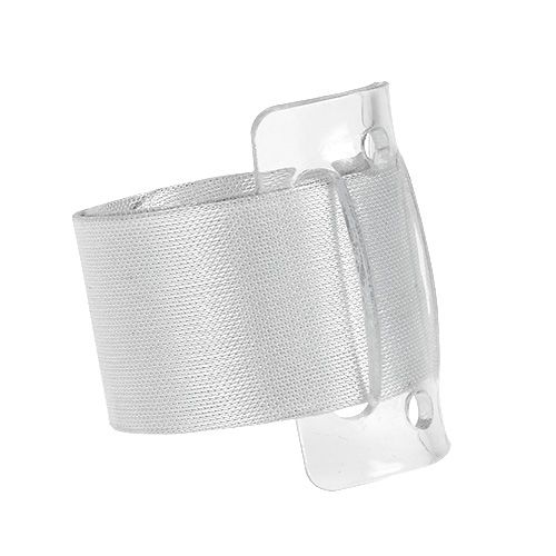 Artikel Bruiloftssieraden corsage lint wit 2 stuks