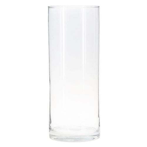 Artikel Hoge glazen vaas glazen cilinder bloemenvaas helder Ø12cm H30cm