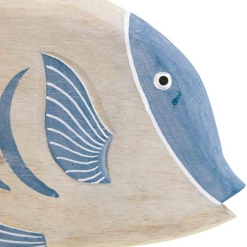 Floristik24 Houten vis deco large, deco vis staand H30cm
