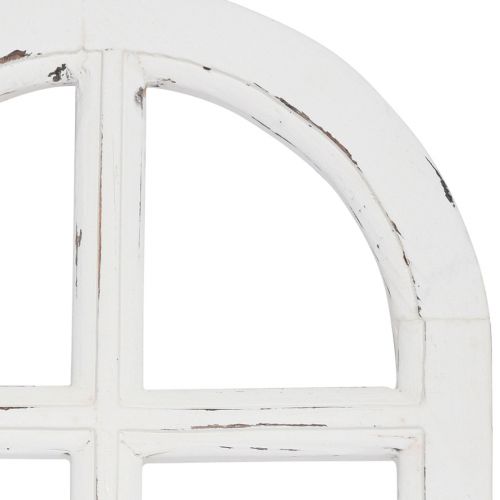 Floristik24 Houten decoratie shabby chic decoratief raamkozijn hout wit 29,5×48cm