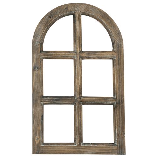 Floristik24 Houten decoratie rustiek decoratief raamkozijn hout bruin 29,5×48cm