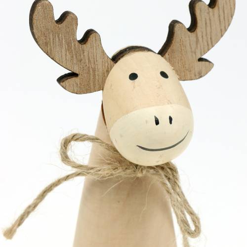 Floristik24 Decoratieve elanden naturel H19.5cm