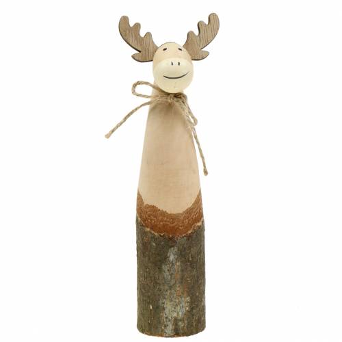 Floristik24 Decoratieve elanden naturel H19.5cm